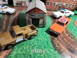 ERTL 1816 Dukes Of Hazzard Play Set 1981 RARE General Lee Complete 4 BONUS Cars