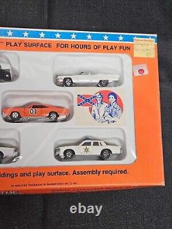 ERTL 3044 The Dukes Of Hazzard Play Set 1981 VERY RARE General Lee 100% Complete