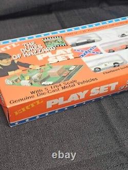 ERTL 3044 The Dukes Of Hazzard Play Set 1981 VERY RARE General Lee 100% Complete