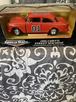 ERTL American Muscle 1955 Chevy Limited Edition 1/18 General Lee DOH Custom