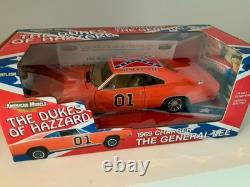 ERTL American Muscle General Lee Dukes Of Hazard Signed Tom Wopat John Schneider