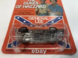 ERTL Dukes Of Hazzard 1/64 General Lee Car Original Blister UNPUNCHED CARD 1981