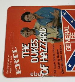 ERTL Dukes Of Hazzard 1/64 General Lee Car Original Blister UNPUNCHED CARD 1981