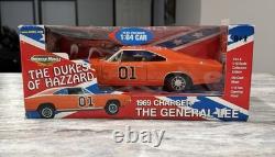 ERTL Dukes Of Hazzard 1969 Charger General Lee RARE 118 with 164 Car NIB