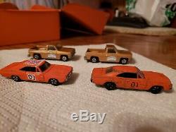 ERTL Dukes Of Hazzard Carrying Case And 15 Cars. 1981