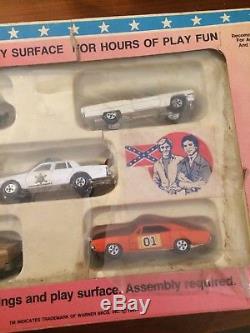 ERTL Dukes Of Hazzard Complete Playset RARE Never Played With 1981 Vintage