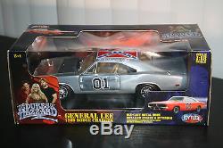 ERTL Dukes of Hazzard GENERAL LEE 1969 Dodge CHARGER 1/18 scale CHROME