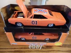 ERTL Dukes of Hazzard General Lee Charger 1998 OPEN with SEALED RARE 2001 125 (2)