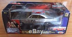 ERTL Dukes of Hazzard General Lee Diecast 118 Chrome Brand New In Box Free Ship