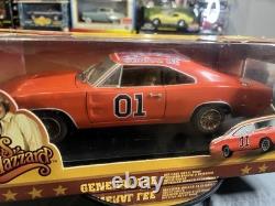ERTL General Lee Dirty Version 118 Car Dukes Of Hazard Joyride 1/18 diecast