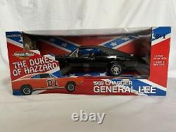 ERTL Happy Birthday General Lee All Black Charger 118 VERY RARE