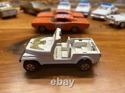 ERTL THE DUKES OF HAZZARD 2 General Lee, 2 Cooters Truck, Daisy Jeep, BOSS HOG+