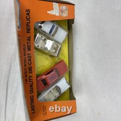 ERTL The Dukes Of Hazzard 1/64 4 Car Set 7285 NIB General Lee Jeep Boss NIB