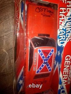 ERTL The Dukes of Hazzard General Lee Die-Cast Collectible Car 6 SIGNATURE'S
