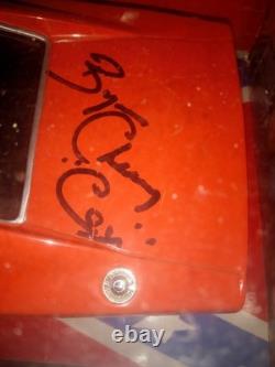 ERTL The Dukes of Hazzard General Lee Die-Cast Collectible Car 6 SIGNATURE'S