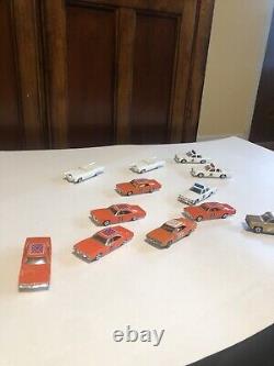 ETRL Dukes of Hazard diecast replica car lot (12!)