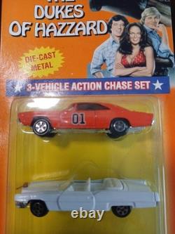 Error ERTL Dukes of Hazzard 3-Vehicle Set Diecast 1997 Mistake 2 BOSS HOGGS