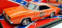 Ertl 1/18 Scale 32485 1969 Dodge Charger General Lee Dukes Of Hazzard