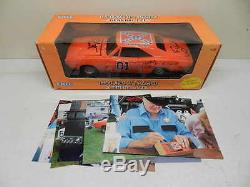 Ertl 1/24 Scale DUKES OF HAZZARD Charger Diecast with James Best autograph +
