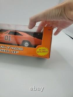 Ertl 125 1969 Charger Dukes of Hazzard General Lee Die Cast in box 1998