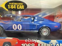 Ertl 1967 Ford Mustang Gt Duke Of Hazzard Cooters Mustang 00 Blue 118 Diecast