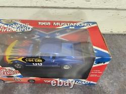 Ertl 1967 Ford Mustang Gt Duke Of Hazzard Cooters Mustang 00 Blue 118 Diecast