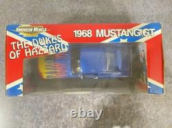 Ertl 1967 Ford Mustang Gt Duke Of Hazzard Cooters Mustang 00 Blue 118 Diecast