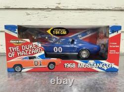 Ertl 1967 Ford Mustang Gt Duke Of Hazzard Cooters Mustang 00 Blue 118 Diecast