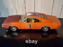 Ertl 1969 Dodge Charger General Lee Dukes Of Hazzard 118 Diecast 2 Car Set