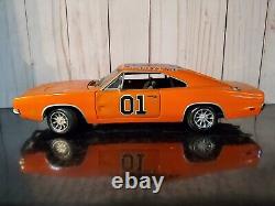 Ertl 1969 Dodge Charger General Lee Dukes Of Hazzard 118 Diecast 2 Car Set