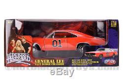 Ertl 1969 Dodge Charger The Dukes of Hazzard General Lee 39181 118 Diecast AMM
