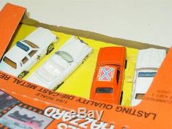 Ertl 1981 The Dukes of Hazzard 164 Scale Set of 4 Die Cast Toy Vehicles in Box