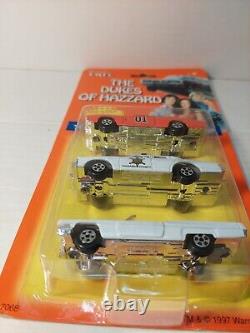 Ertl 1997 The Dukes Of Hazzard 3 Vehicle Action Chase Set die-cast