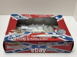 Ertl American Muscle RARE Body Shop Boss Hogg's Cadillac The Dukes Hazzard 2001