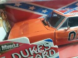 Ertl Dukes Of Hazzard Dodge Charger General Lee 118 Scale Model Car