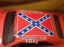 Ertl Dukes Of Hazzard General Lee & Jumping Ramp 1/16 Steel #3570 1982