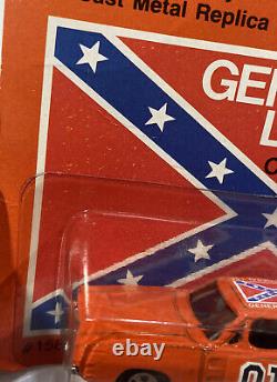 Ertl Dukes of Hazzard General Lee 1/64 Car Unpunched Card USA Made No DoorHandle