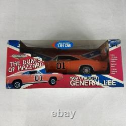 Ertl Dukes of Hazzard General Lee 1969 Charger 118 Diecast with 164 Car Boxed