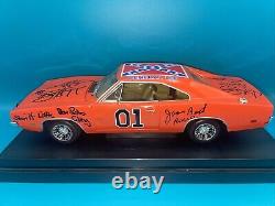 Ertl Joyride, Dukes of Hazard General, 118 Scale Autographed By Cast