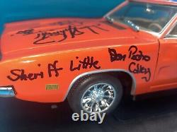 Ertl Joyride, Dukes of Hazard General, 118 Scale Autographed By Cast