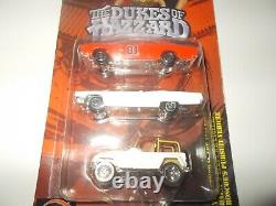 Ertl Joyride Rc2 Dukes Of Hazzard Dodge General Lee Cadillac Jeep 3 Car Set Mib