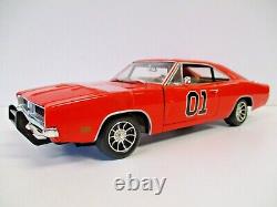 Ertl The Dukes Of Hazzard General Lee 1969 Dodge Charger R/t 1/18 Diecast