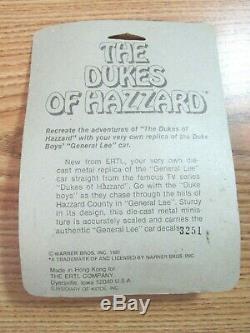 Ertl The Dukes Of Hazzard General Lee Car #1581 Warner Bros Inc 1981. Scale 1/64