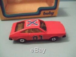 Ford Mustang II Dukes of Hazzard 164 scale Die Cast made in Argentina by BUBY