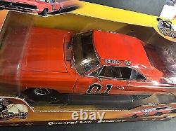 GENERAL LEE Dukes of Hazard 1969 Dodge Charger 118 Scale Diecast From NEW CASE