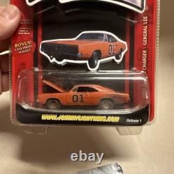 General Lee 1969 Dodge Charger Dirty R1 THE DUKES OF HAZZARD Johnny Lightning