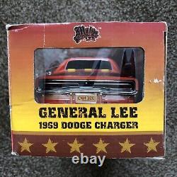 General Lee 1969 Dodge Charger Dukes of Hazzard 118 Scale Light & Sound Action