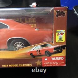 General Lee 1969 Dodge Charger Dukes of Hazzard 118 Scale Light & Sound Action