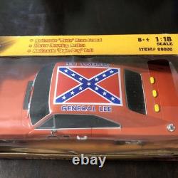 General Lee 1969 Dodge Charger Dukes of Hazzard 118 Scale Light & Sound Action
