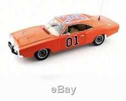 General Lee 1969 Dodge Charger Dukes of Hazzard Die Cast Iron By Joy Ride 118